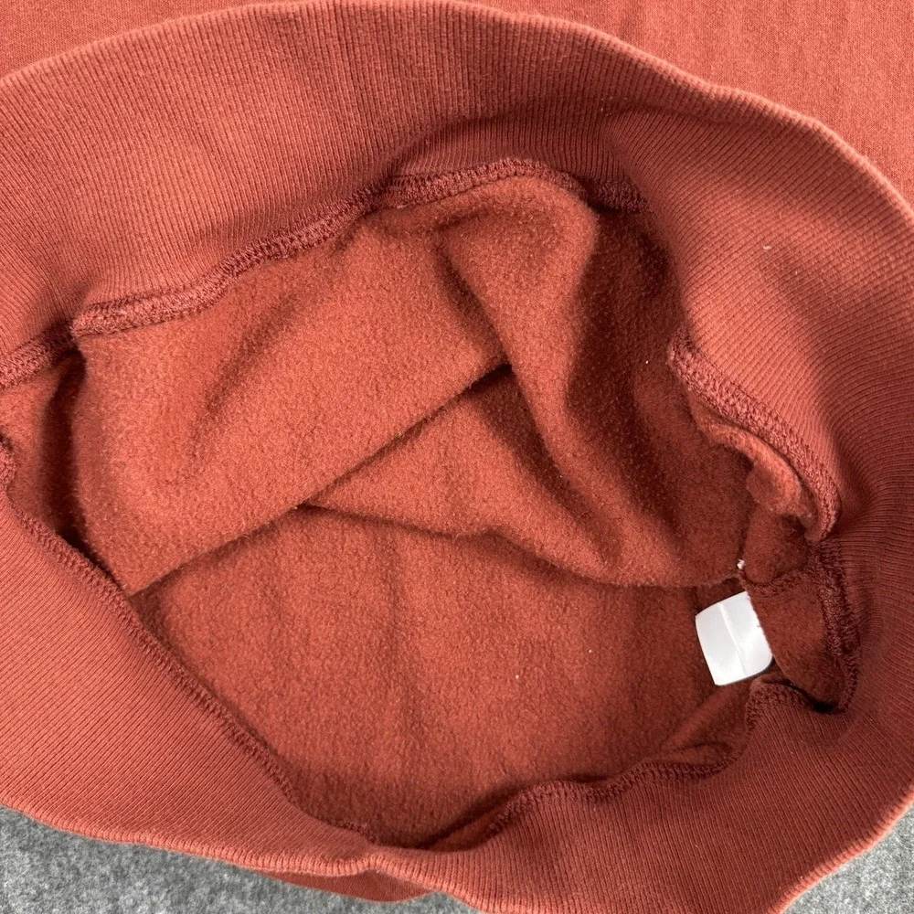 The North Face Men's M Hoodie Red Back Box Logo Never Stop Exploring Pullover